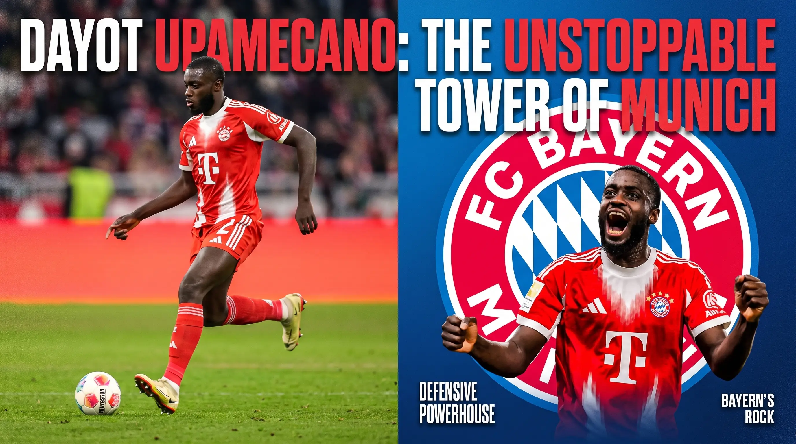 Dayot Upamecano: The Unstoppable Tower of Munich